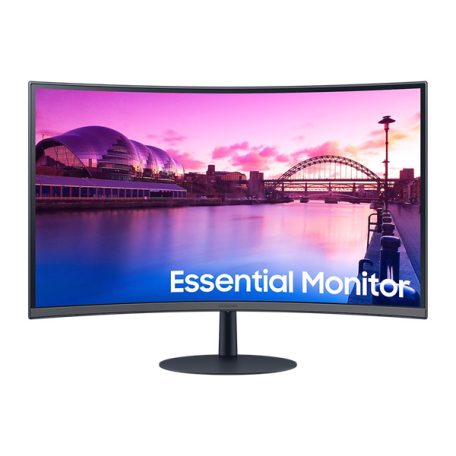 SAMSUNG Ívelt VA monitor 27" S3, 1920x1080, 16:9, 250cd/m2, 4ms, 2xHDMI/DisplayPort, hangszóró