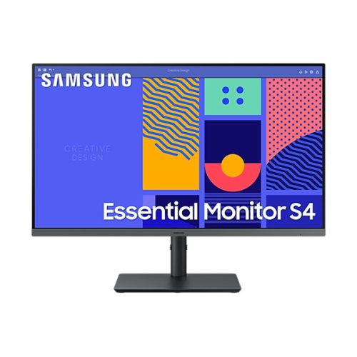 SAMSUNG IPS monitor 27" S43GC, 1920x1080, 16:9, 250cd/m2, 4ms, HDMI/DisplayPort/4xUSB/VGA, Pivot