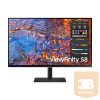 SAMSUNG IPS monitor 32" S80PB, 3840x2160, 16:9, 600cd/m2, 5ms, DisplayPort/HDMI/3xUSB/USB-C/LAN, Pivot