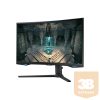 SAMSUNG Ívelt Gaming&Smart 240Hz VA monitor 32" G65B, 2560x1440, 16:9, 350cd/m2, 1ms, DP/2xHDMI/2xUSB/LAN/WiFi/BT, Pivot