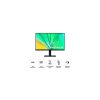 SAMSUNG IPS 100Hz monitor 32" S60D, 2560x1440, 16:9, 350cd/m2, 5ms, HDMI/DisplayPort/3xUSB, Pivot