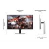 SAMSUNG Gaming 240Hz OLED monitor 32"G80SD,3840x2160,16:9,250cd/m2, 0.03ms,DisplayPort/HDMI/USB/WiFi/Bluetooth,hangszóró