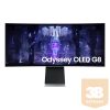 SAMSUNG Ívelt Gaming&Smart OLED monitor 34" G85SB, 3440x1440, 21:9, 250cd/m2, 0.1ms, Mini-DP/Micro HDMI/USB-C/WiFi/BT