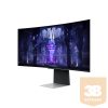 SAMSUNG Ívelt Gaming&Smart OLED monitor 34" G85SB, 3440x1440, 21:9, 250cd/m2, 0.1ms, Mini-DP/Micro HDMI/USB-C/WiFi/BT