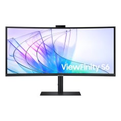   SAMSUNG Ívelt VA monitor 34" S65VC, 3440x1400, 21:9, 350cd/m2, 5ms, HDMI/DisplayPort/2xUSB/USB-C/LAN, hangszóró&webkam.