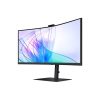 SAMSUNG Ívelt VA monitor 34" S65VC, 3440x1400, 21:9, 350cd/m2, 5ms, HDMI/DisplayPort/2xUSB/USB-C/LAN, hangszóró&webkam.