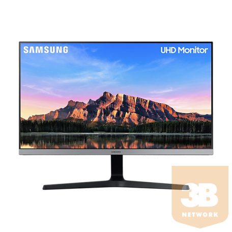 Samsung Monitor 28" - U28R550UQR (IPS, 3840x2160, 16:9, UHD, 60HZ, 300cd/m2, 4ms, Flat)