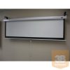 EliteScreens 100" (4:3) manuális fali vászon M100VSR-Pro (203 x 152 cm, Fehér váz)