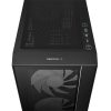 DeepCool Számítógépház - MATREXX55 V4 C (fekete, ablakos, 3x14cm + 1x12cm venti, ATX, 1xUSB3.0, Type-C)