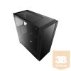 DeepCool Számítógépház - MATREXX 55 V3 (fekete, fekete belső, ablakos, ATX, mATX, 1xUSB3.0, 2xUSB2.0)