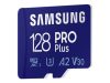 SAMSUNG PRO Plus 128GB mamóriakártya microSD + adapter Class10 160MB/s olvasás 120MB/s írás