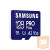 SAMSUNG Memóriakártya, PRO Plus microSDXC kártya 128GB, CLASS 10, UHS-I, U3, V30, A2, + Adapter, R180/W130