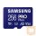 Samsung MicroSD kártya - 256GB MB-MD256SB/WW (PRO PLUS kártyaolvasóval, R180/W130, adapter, 256GB)