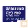 SAMSUNG Memóriakártya, PRO Plus microSDXC kártya 512GB, CLASS 10, UHS-I, U3, V30, A2, + Adapter, R180/W130