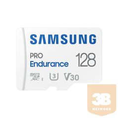   Samsung MicroSD kártya - 128GB MB-MJ128KA/EU (PRO Endurance, Class10, R100/W40, adapter, 128GB)