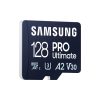 SAMSUNG Memóriakártya, PRO Ultimate with Reader 128GB, Class 10, V30, A2, Grade 3 (U3), R200/W130, +Adapter