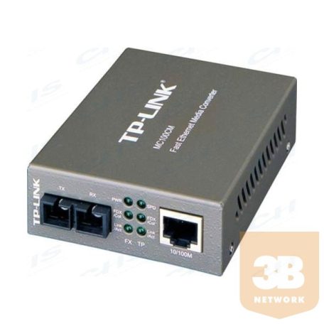 TP-LINK Optikai Media Konverter 100(réz)-100FX(SC) (Multi-mode)