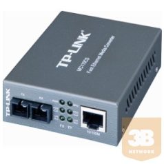   TP-Link MC110CS monomódusú, optikai kábeles médiakonverter