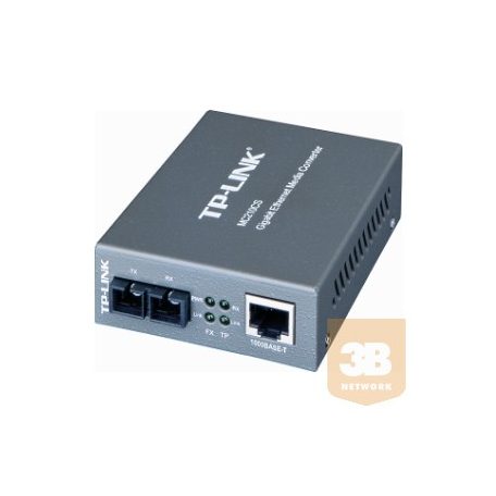 TP-Link MC210CS 1000BaseT (RJ45) - 1000BaseLX(SC) SingleMode 15km médiakonverter
