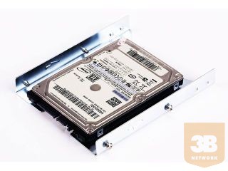 Gembird fém rögzítő keret 2.5'' HDD/SSD / 3.5'' rekesz