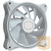 COOLER MASTER Rendszerhűtő Ventilátor MASTERFAN MF120 HALO WHITE EDITION, Gen2 RGB, fehér