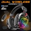 Spirit of Gamer Wireless Fejhallgató - MIC-XH1500 (MultiPlatform, 7.1, mikrofon, hangerőszabályzó, nagy-párnás, fekete)