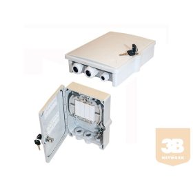 Optikai kültéri kötődoboz 12-es