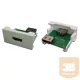 45 rendszer HDMI toldó modul szerelt 180°-os HDMI aljzat mindkét oldalon gyári csatlakozó aljzat 1modult foglal fényes fehér HDMI 1.4 Verzió