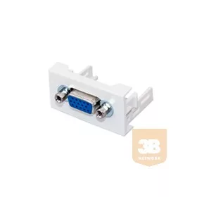   45 rendszer VGA modul 180°-os mindkét oldalon gyári csatlakozó aljzat 1modult foglal