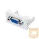 45 rendszer VGA modul 180°-os mindkét oldalon gyári csatlakozó aljzat 1modult foglal