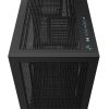 DeepCool Számítógépház - MORPHEUS (fekete, moduláris, 1x420mm ventilátor,Mini-ITX /M-ATX /ATX /E-ATX, 4xUSB3.0, 1xUSB-C)