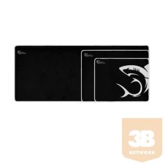   Mousepad White Shark MP-1966 SHARK "L" gamer egérpad