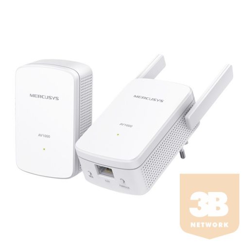 MERCUSYS Powerline AV1000 1x1000Mbps + Wireless N-es 300Mbps, MP510 KIT