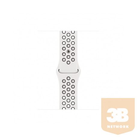 Apple Watch 41mm Nike sportszíj - Hegycsúcsfehér-fekete