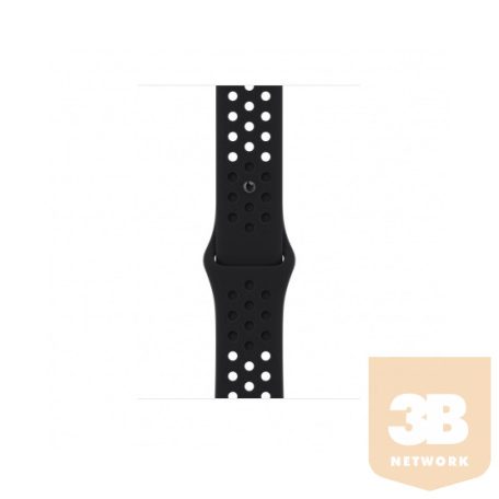 Apple Watch 45mm Nike sportszíj - Fekete-fekete