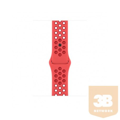 Apple Watch 45mm Nike sportszíj - Ragyogó bíbor-Gym Red