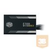 COOLER MASTER Tápegység G700 700W, 12cm, 80+ Gold V2, Aktív PFC