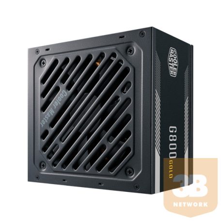 COOLER MASTER Tápegység G800 800W, 12cm, 80+ Gold V2, Aktív PFC