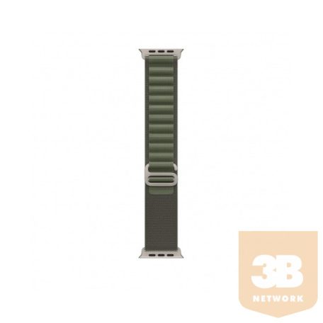 Apple Watch 49mm pánt - Zöld Alpesi Pánt - S