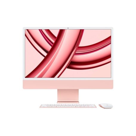 Apple iMac 24" Retina, 4.5K : Apple M3 8C CPU/8C GPU, 8GB/256GB - Pink