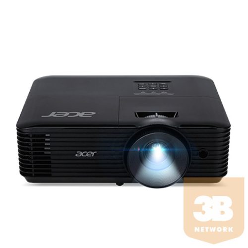 ACER DLP Projektor X1329WHP, WXGA (1280x800), 16:10, 4500Lm, 20000/1, VGA, RCA, fekete