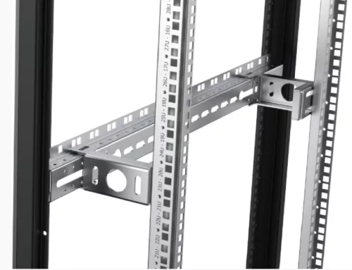 22U szerver rack szekrény 600X600 fekete, lapraszerelt