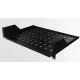 Mirsan 2U 19" rack tálca 88x486x350 mm