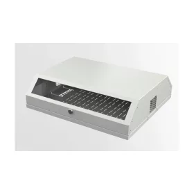 Mirsan 8U 19" Slim fali rack szekrény, világosszürke