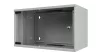 Mirsan 4U 19" fali rack szekrény 535x300 mm, világosszürke, lapraszerelt