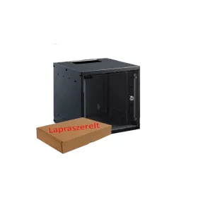   Mirsan 6U 10" fali mini rack szekrény 312x300 mm, világosszürke