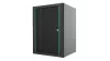 20U fali rack szekrény 600x600 hegeszt. fekete