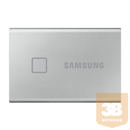 Samsung Külső SSD 1TB - MU-PC1T0S/WW (T7 Touch external Silver , USB 3.2, 1TB)
