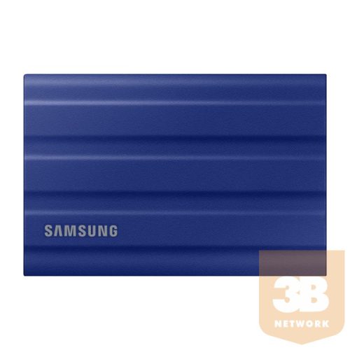 Samsung Külső SSD 1TB - MU-PE1T0R/EU (T7 Shield external, kék, USB 3.2, 1TB)