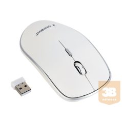   GEMBIRD MUSW-4B-01-W Gembird Wireless optical mouse MUSW-4B-01-W, 1600 DPI, nano USB, white